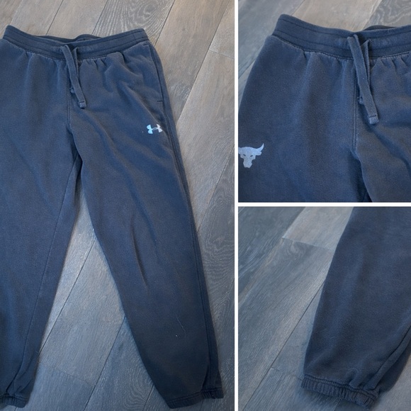 Under Armour Kids' Dark Gray Joggers - Picture 2 of 2